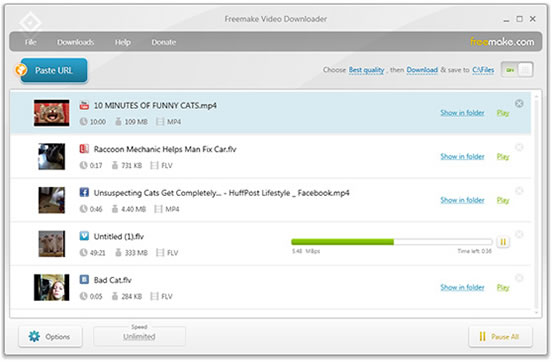 l'interfaccia di Free Make