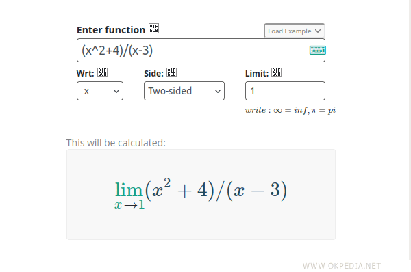 risolutore di limiti Allmath